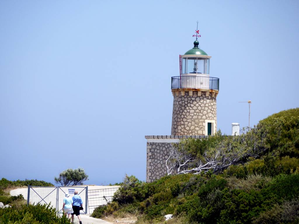 image presenting excursion Korithi Lighthouse